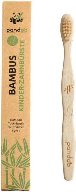 Immagine prodotto Pandoo Spazzolini da denti per bambini in bambù 1 confezione (1 x)