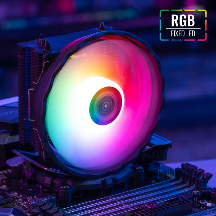 Produktbild AeroCool PGS Rave 3 FRGB PWM 4P (135 mm)