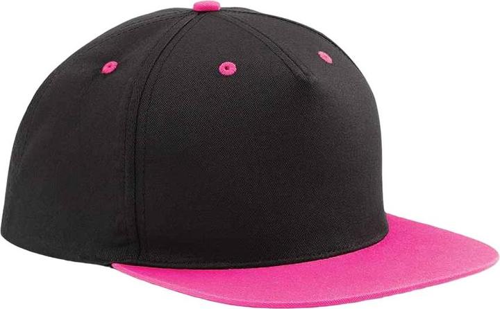 Actual product image Beechfield Contrast 5 Panel Snapback Cap (One size)