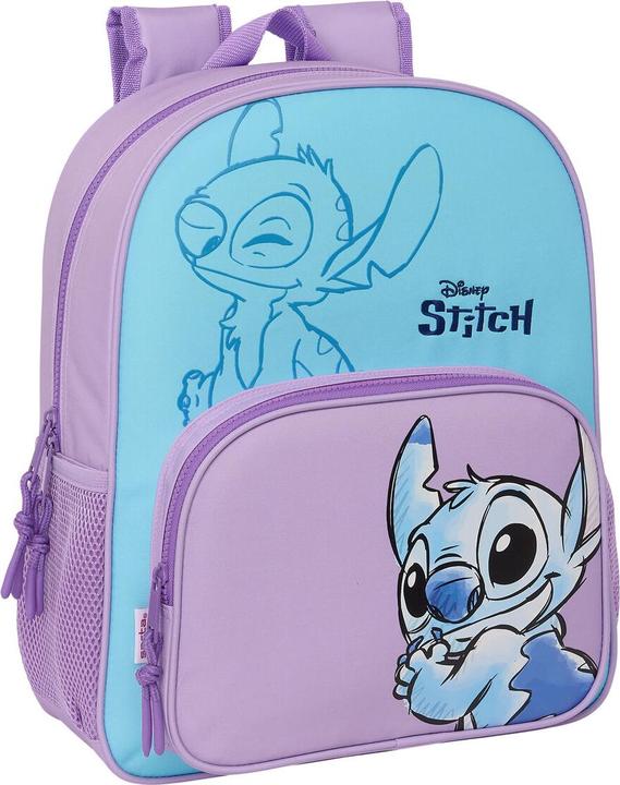 Lilo & Stitch Schulrucksack Sweet Blau Lila 32 x 38 x 12 cm (15 l)