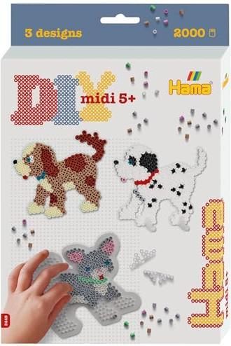 Image du produit Hama Paquet cadeau. Chien et chat 2000 pcs.