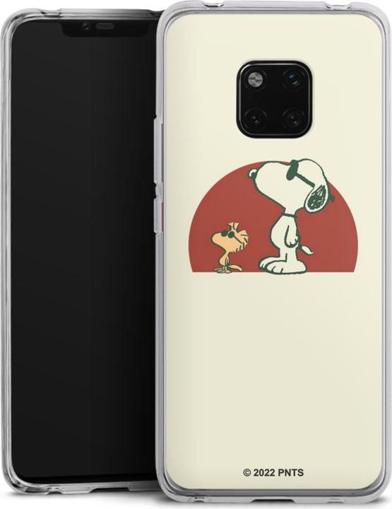 Actual product image DeinDesign Silikon Hülle für Huawei Mate 20 Pro Handyhülle Case Smartphone Schutzhülle Kindheit Snoopy (Mate 20 Pro)