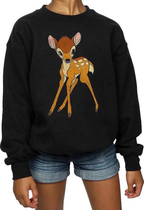 Mädchen Sweatshirt aus klassischer Baumwolle