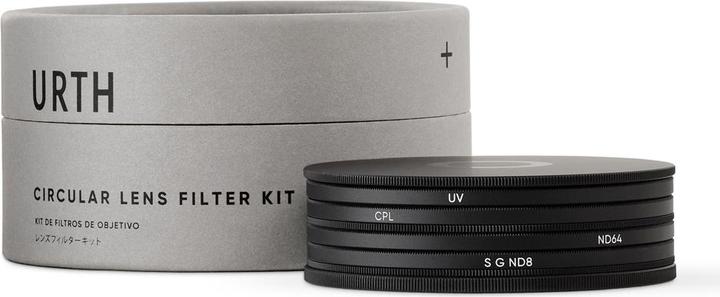 Image du produit Urth 67mm UV, polarisation circulaire (CPL), ND64, Soft Grad ND8 Lens Filter Kit (Plus+) (Filtre UV, 67 mm)