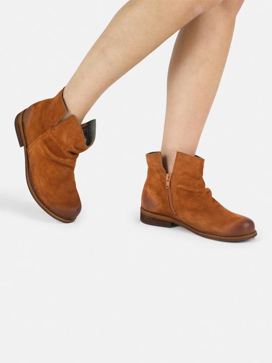 Actual product image Felmini WIDE FIT ORDERG W104 Low ankle boot in suede with inner zip. This style (41)