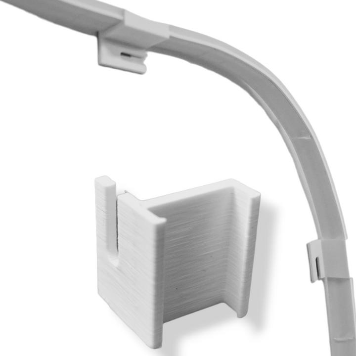 Actual product image Light Solutions Bracket for Hue Lightstrip V4 + Gradient 90° - 10pcs