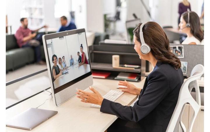 Produktbild Cisco Headset 730 Duo Platinum, USB-A, inkl. Ladestation (Kabellos, USB-A)