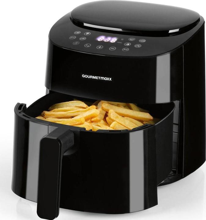 Image du produit Gourmetmaxx Friteuse à air chaud Digital Noir, Couleur des détails : Noir