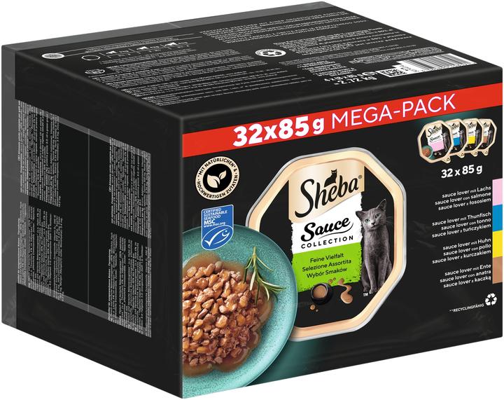 Image du produit Sheba Mp Sauce Lover (32 pcs, 2720 g)