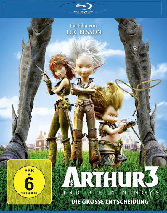 Produktbild Arthur und die Minimoys 3 Die grosse Entscheidung (Blu-ray, 2010, Englisch, Deutsch)