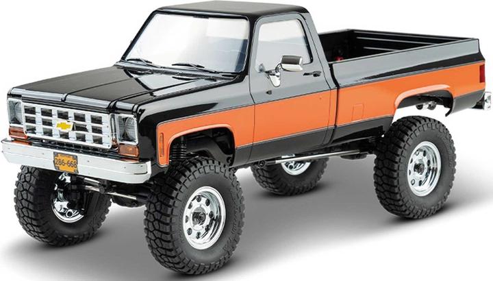 Immagine prodotto FMS Chevrolet K10 1:18 nero - RTR 2.4GHz (RTR pronto all'uso)
