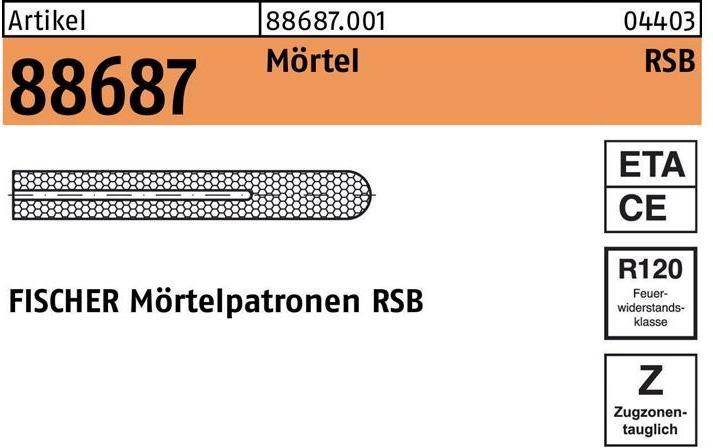 Produktbild Fischer Reaktionspatrone RSB 20 E/24 (5 Stk.)