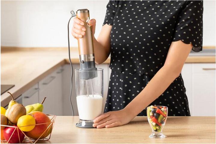 Produktbild Sencor Mixer Halbautomatischer Mixer 4in1 SHB 5606GD-EUE3 Leistung 1200W, Titanuim Quad