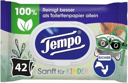 Tempo Sanft Für Kinder (42 Stück)