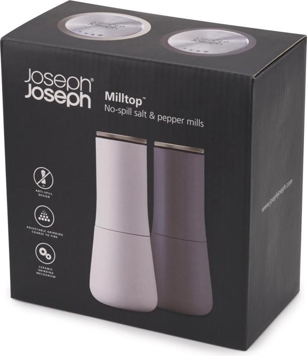 Produktbild Joseph Joseph Milltop Salz- und Pfeffermühle (Pfeffer, Salz)