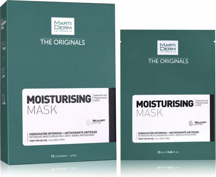 Actual product image Martiderm The Original Mascarilla Facial Moisturising 10U