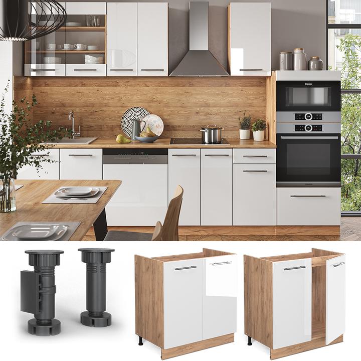 Actual product image Vicco Spülenunterschrank Fame-Line (80 x 60 x 81.5 cm)