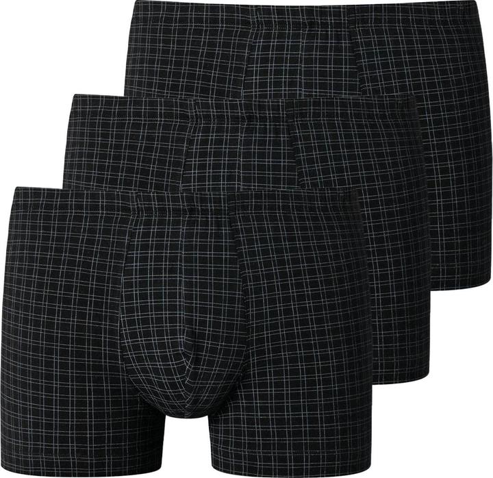 Immagine prodotto Schiesser 3 confezioni di pantaloni corti in cotone organico casual e retrò (M, confezione da 3)