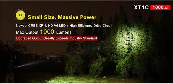 Produktbild Klarus LED Taschenlampe XT1C 1000Lm (1000 lm)