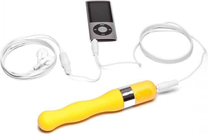 Actual product image OhMiBod Naughtibod music vibrator