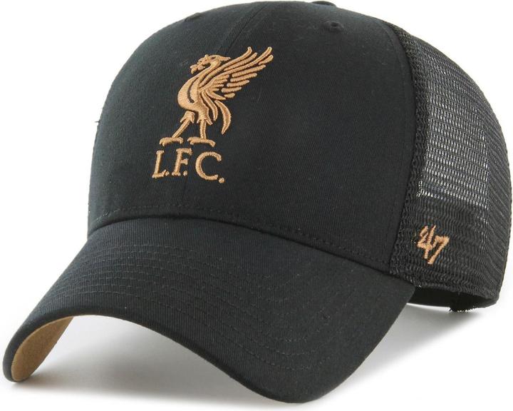 Actual product image 47 Brand Trucker Mesh Snapback Cap - Liverpool FC Black
