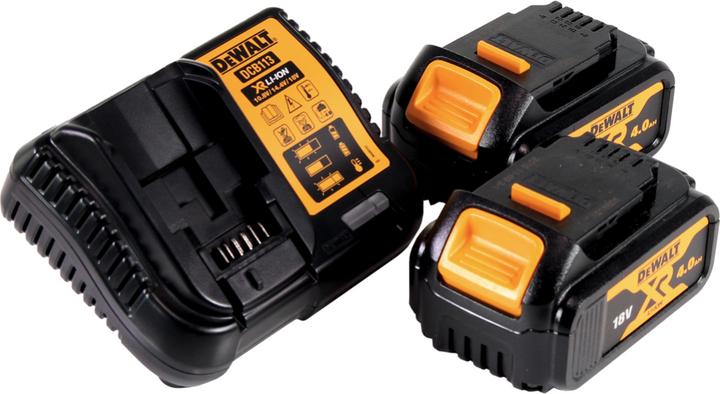 Produktbild DeWalt DCE 530 M2 Akku Heissluftpistole 18V 530°C + 2x Akku 4,0Ah + 1x Lader + Flächen- und