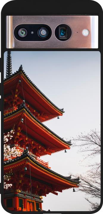 Produktbild PhoneLook Hülle Silikon schwarz Spring 23 Japan (Google Pixel 8)