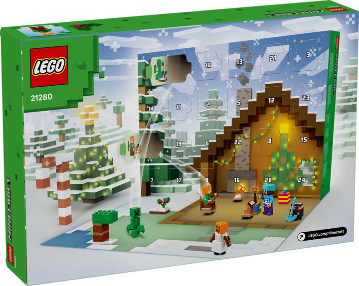 Produktbild LEGO Adventskalender 2025 (LEGO Minecraft, 21280)