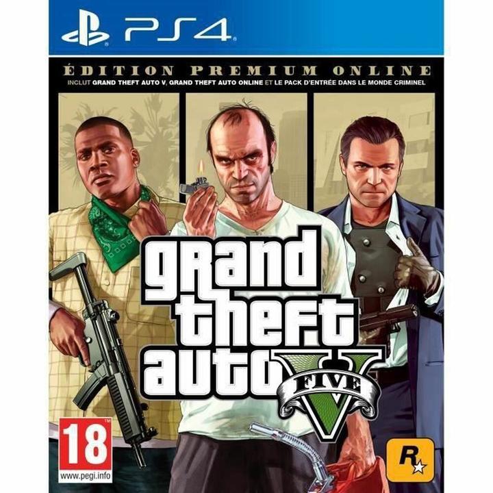 Image du produit Rockstar GTA 5 - Édition Premium (PS4, FR)