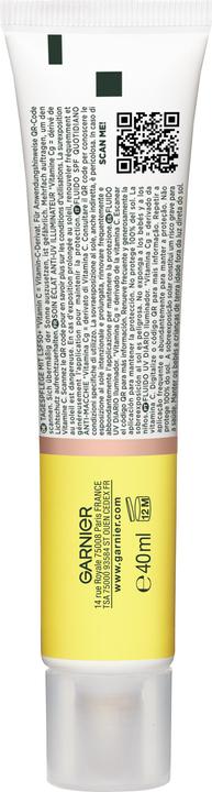 Actual product image Garnier Bright Complete Vitamin C Fluide Tinted (40 ml, Face fluid, SPF 50+)