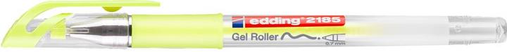 Produktbild Edding 2185 Gel Roller 0.7mm (Pastellgelb, 1 x)