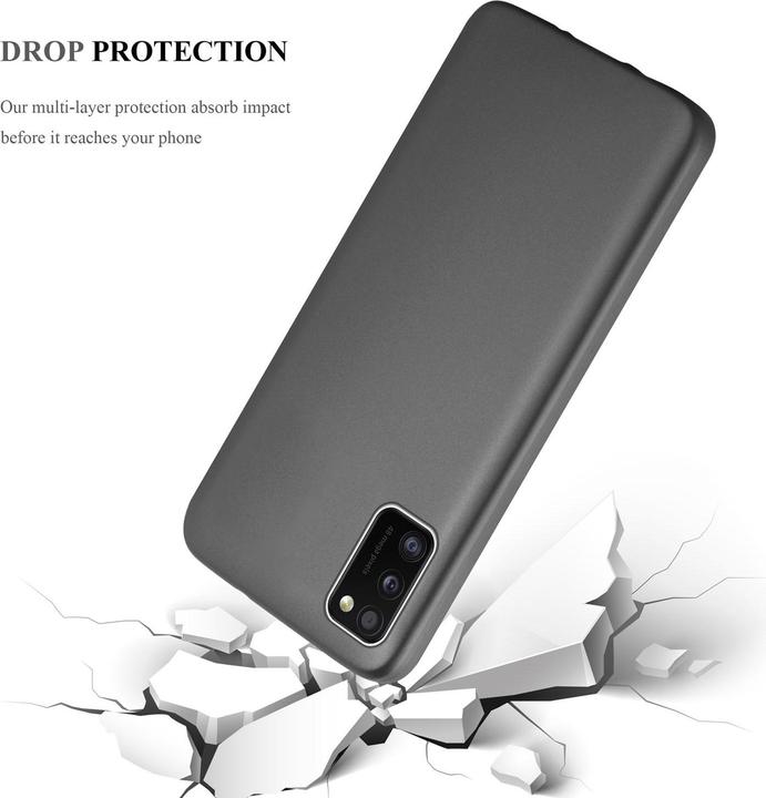 Actual product image Cadorabo TPU Matt Metallic Cover (Samsung Galaxy A41)
