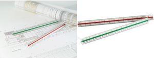 Produktbild Wedo Dreikantmassstab (33 cm)