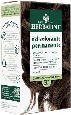 Image du produit Herbatint Permanent Hair Color 5D Light Brown Gold 170ml (5D Or brun clair)