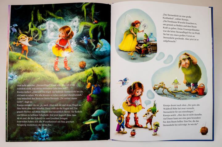 Produktbild Sina Sternenflügel (1). Das Geheimnis der kleinen Waldfee (Deutsch, Annette Moser, 2024)