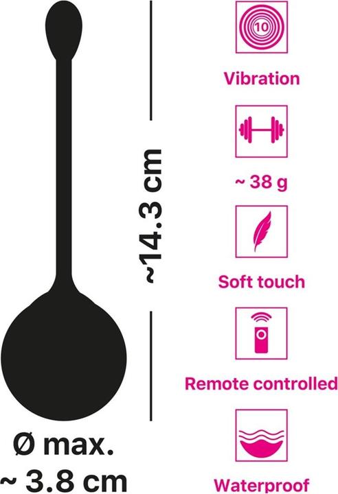 Image du produit Training Pleasure Balls TPB RC Love Ball