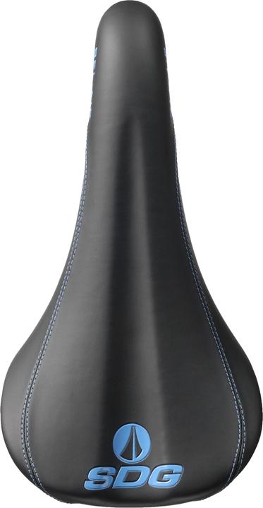 Sdg Bel-Air RL Sattel, Stahl 7x7mm, black/cyan