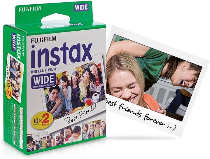 Actual product image Fujifilm Fuji INSTAX Color Film TWIN (2 x 10) (Instax Wide 300)