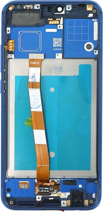 Actual product image OEM Display Unit + Frame for Huawei Honor 10 blue, without logo (Display, Honor 10)