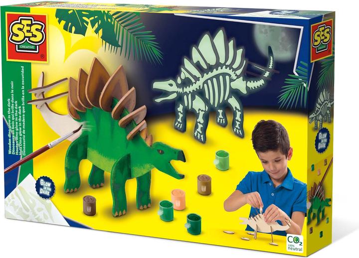 Ses Houten Dino Glow in the Dark