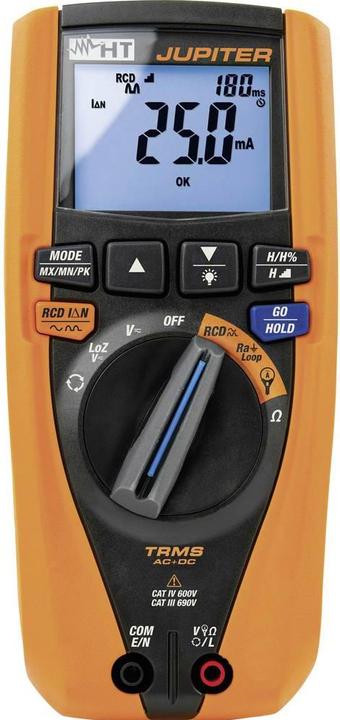 Actual product image HT Instruments Hand multimeter digital JUPITE (CAT IV 600V, CAT III 690V)