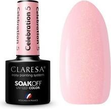 Image du produit Claresa Soak Off Uv/Led Celebration Gel Polish 05 5G (Rose, Vernis couleur)