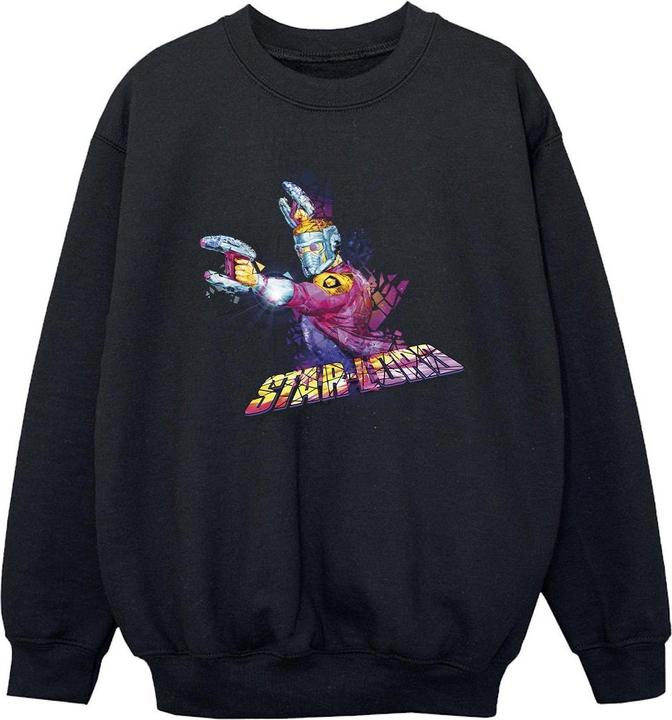 Guardians Of The Galaxy Abstract Star Lord Sweatshirt Jungen (128)