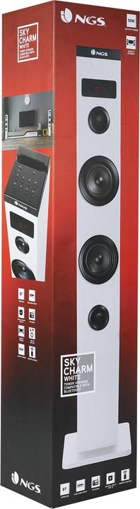 Produktbild NGS SKY CHARM Heim-Audio-Mikrosystem 50 W Weiss