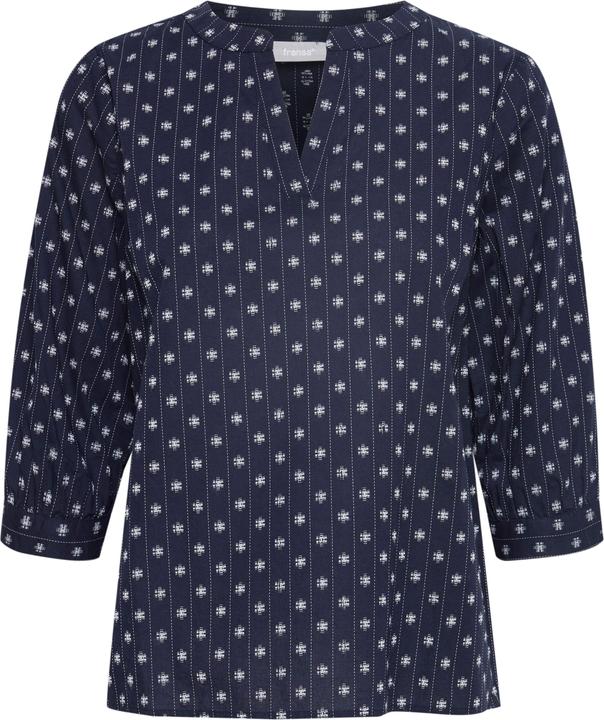 Navy Blazer with Antique (200913)