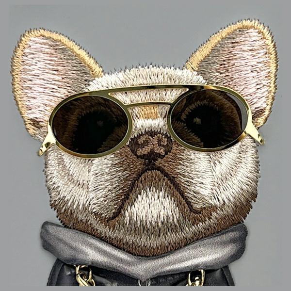 Produktbild Dog & Bone Nimmy case iPhone 16 6.1" gray Glasses Cool Dog (Apple iPhone 16)