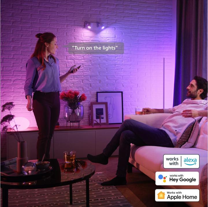 Immagine prodotto Philips Hue White & Color Ambiance (GU10, 4.20 W, 400 lm, 3 x, E)