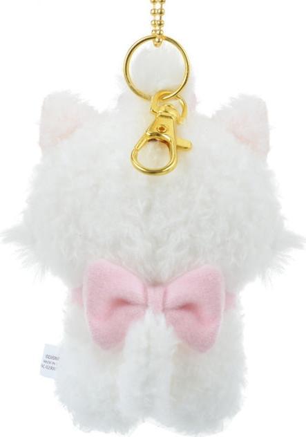 Actual product image Disney Marie the elegant cat Hoccho keyring pendant
