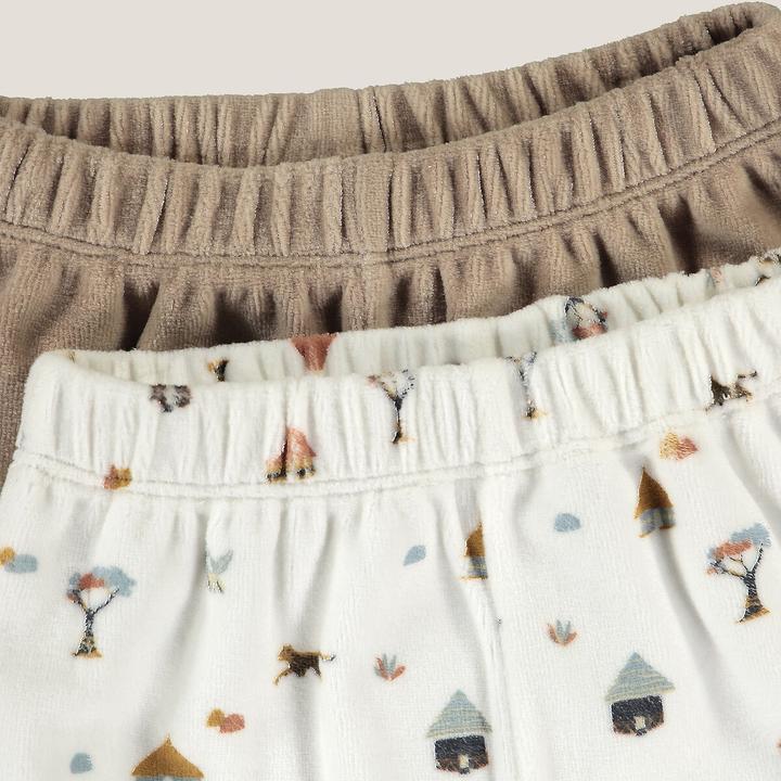 Produktbild La Redoute Collections 2er-Pack Samt-Pyjamas (80)