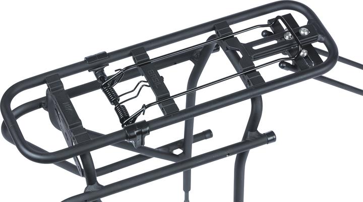 Actual product image Basil Universal luggage carrier, MIK (in) Side, matt black